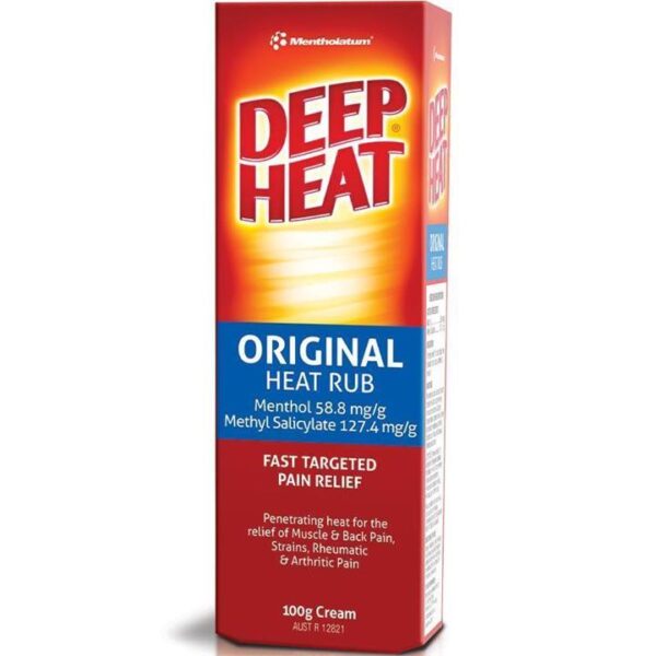 Deep Heat Original Heat Rub 100g