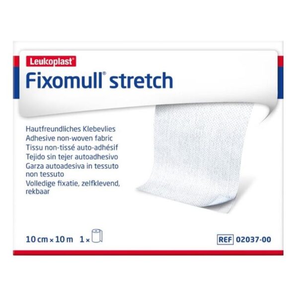 Fixomull Stretch Adhesive Non-Woven Fabric 10cm X 10m Roll