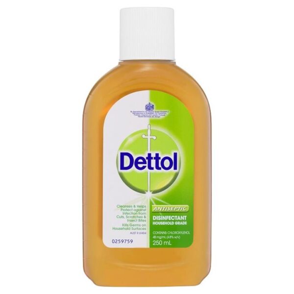 Dettol Antiseptic Disinfectant Household Grade 250ml