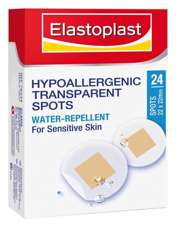 Elastoplast Hypoallergenic Clear Spots X 24