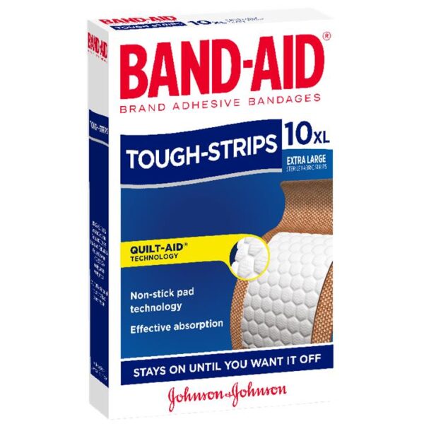 Band-Aid Tough-Strips Extra Large X 10
