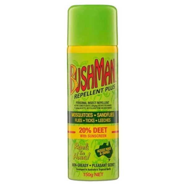 Bushman Plus Insect Repellent (With Sunscreen) 150g