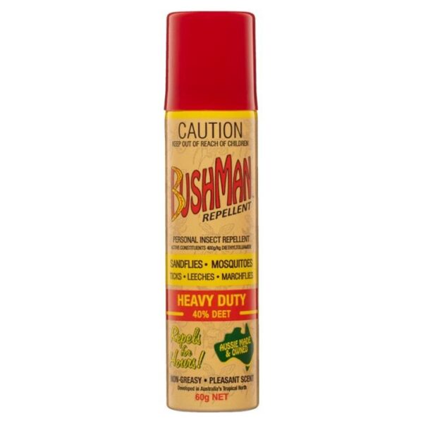 Bushman Insect Repellent Aerosol Heavy Duty 60g