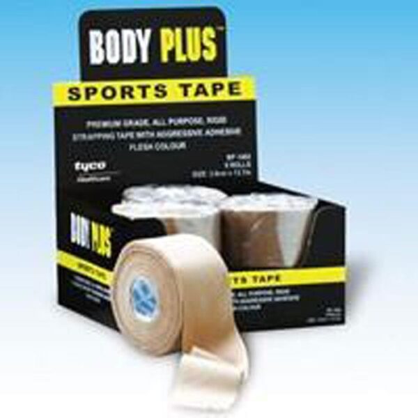Body Plus Sports Strapping Tape 3.8cm X 10m