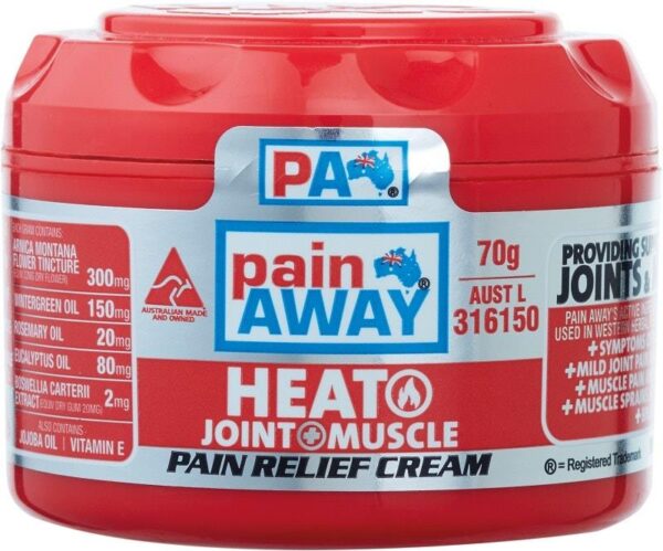 Pain Away Heat Pain Relief Cream 70g