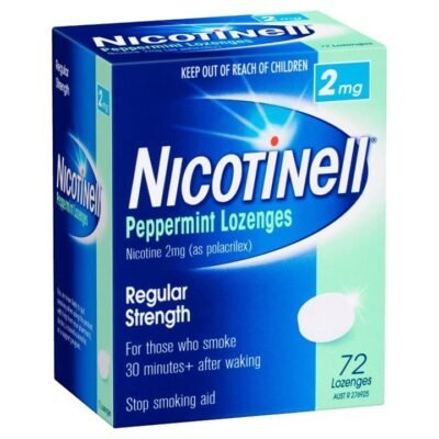 Nicotinell Peppermint Lozenges 2mg X 72 Med One Nicotinell Peppermint Lozenges 2mg X 72