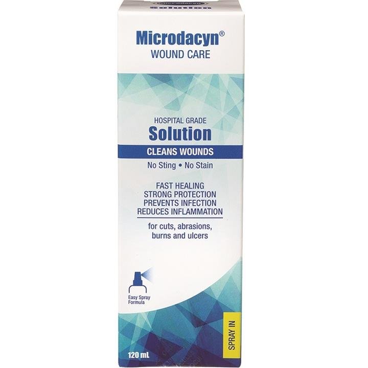 Microdacyn Wound Care Solution 120ml - Med One