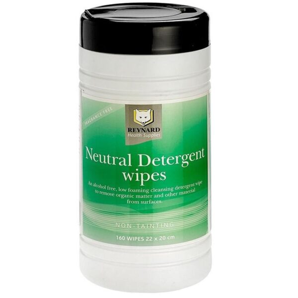 Reynard Neutral Detergent Wipes (Canister) X 160