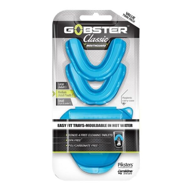 Gobster Classic Mouthguard Small (Twin Pack) - Assorted Colours
