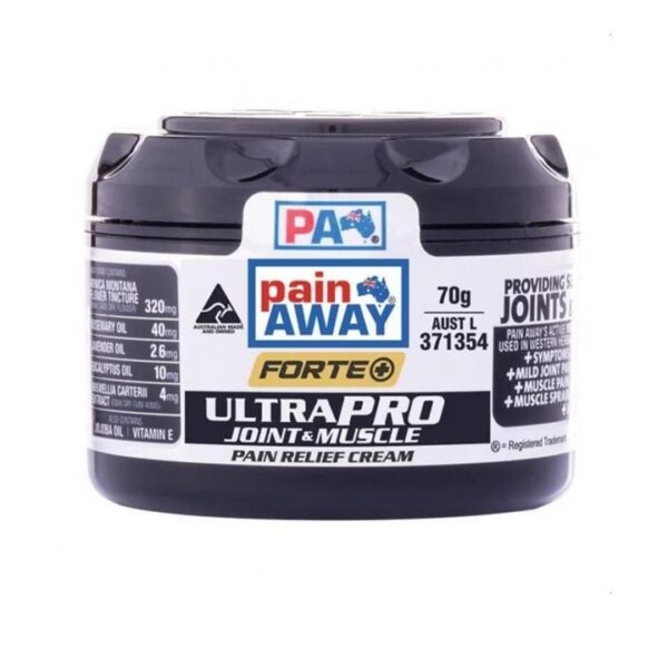 Pain Away Forte + Ultra Pro Joint & Muscle Pain Relief Cream 70g