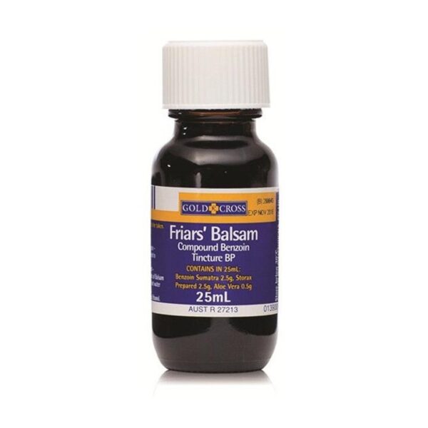 Gold Cross Friars' Balsam 25ml