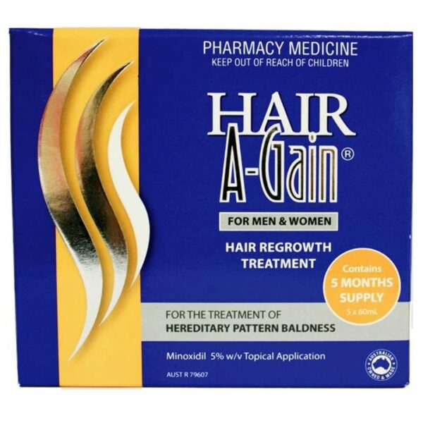 Hair A-Gain 60ml X 5 Months