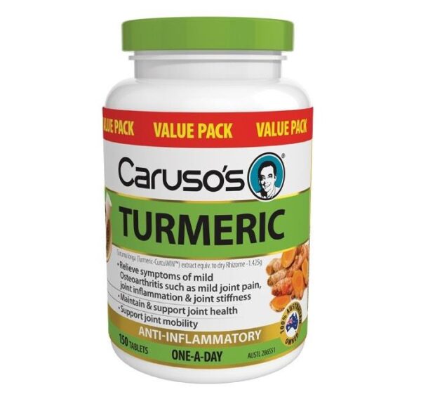 Caruso's Turmeric One A Day Tab X 150