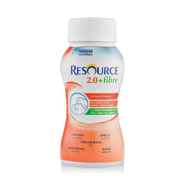 Resource Fibre 2.0 Apricot 200ml X 24