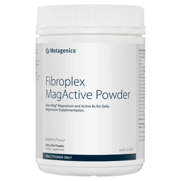 Metagenics Fibroplex MagActive Powder Raspberry 420g
